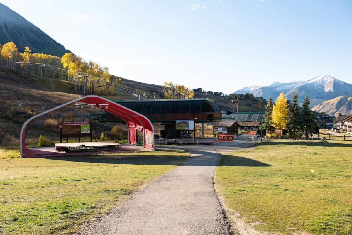 Studio 115 Perfect Location With Pool And Hot Tub Crested Butte Exteriör bild